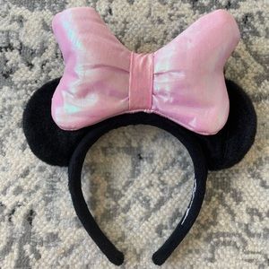 Light up bow Minnie Mouse ears - Working!!